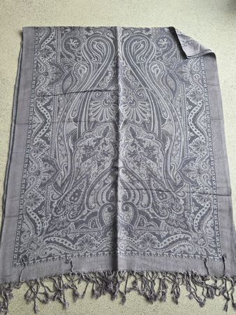Schal Viscose/Wolle