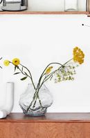 HKliving Cloud Vase  Design Vase aus Glas  Gebraucht