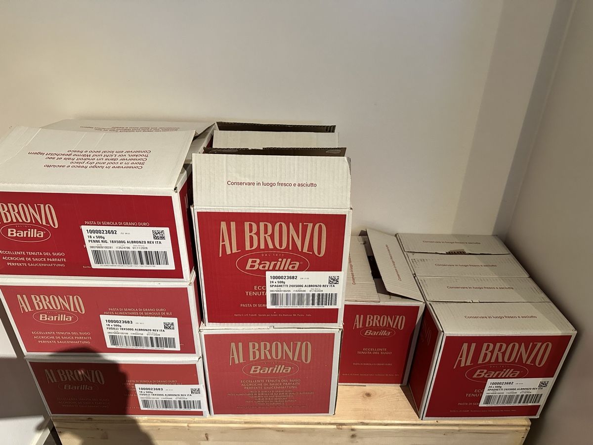 Cibi & Specialità: Barilla Bronze Pasta 5 Sorten +Tomatensauce – Nuovo e nell'imballaggio originale da Sevelen venduto da Stopglobal.