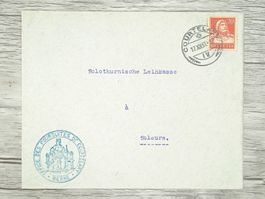 TR13 Enveloppe + Timbre Suisse 1931