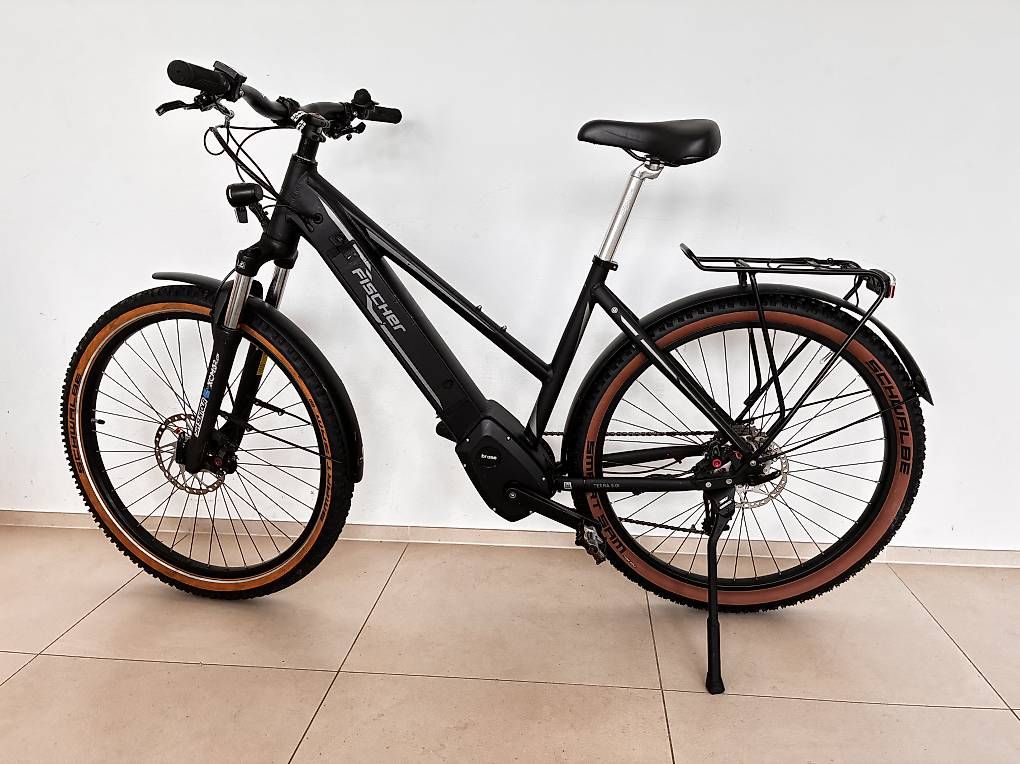 Fischer Velos: Fischer Terra 5.0i D49 Trapez E-Bike – Gebraucht aus Kriens von Nonoeelle