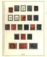 Deutsches Reich Jahr 1921/22 (AW311)