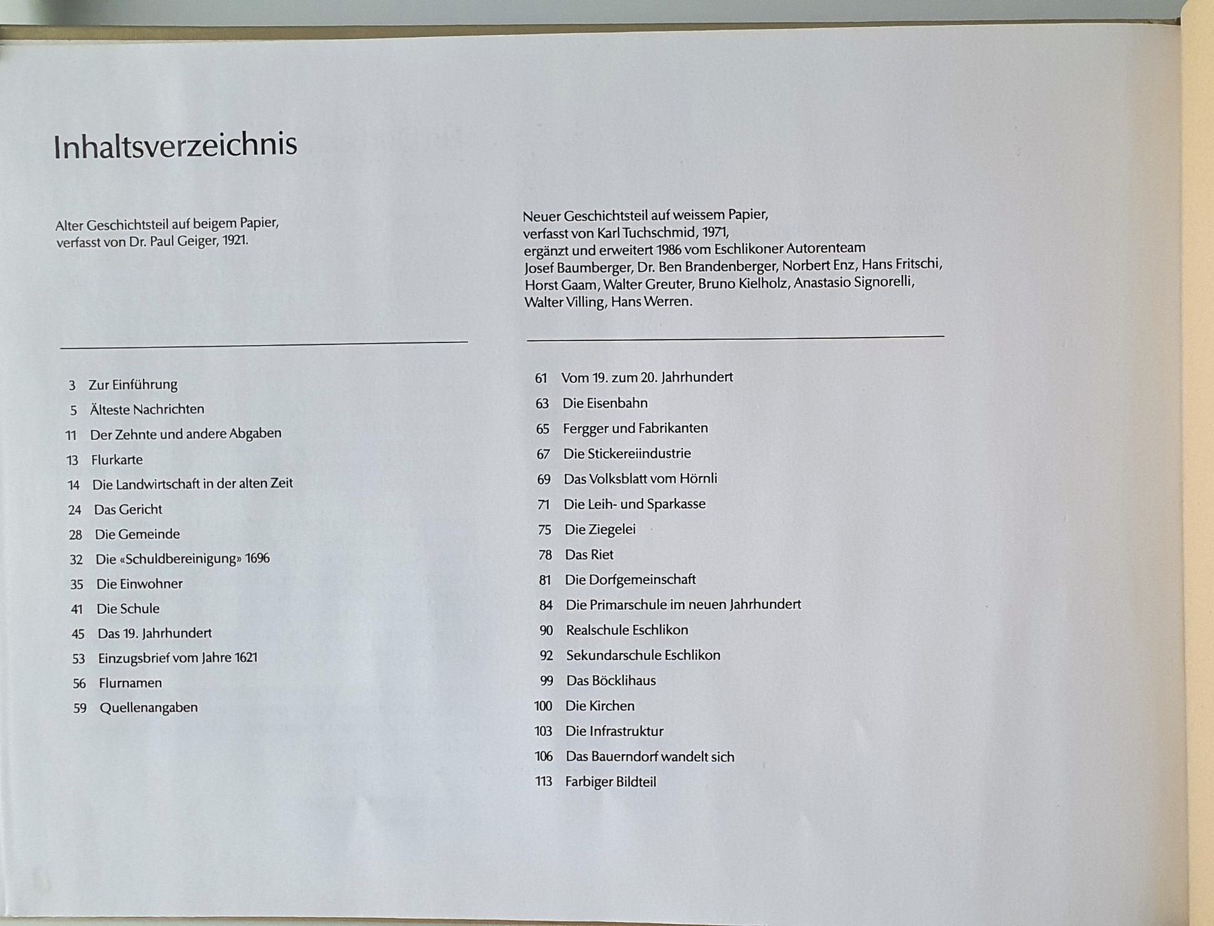 Libri: Geschichte der Gemeinde Eschlikon TG – Usato da Hettlingen venduto da Freak50 2