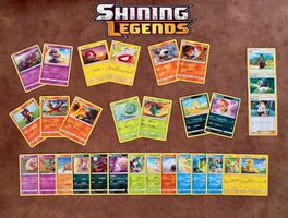 30 Pokémon Cards ENG - SUN & MOON / Shining Legends – EXC-NM