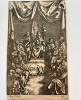 💚 HISTORISCHER KUPFERSTICH Wenceslas Hollar  💚 1654