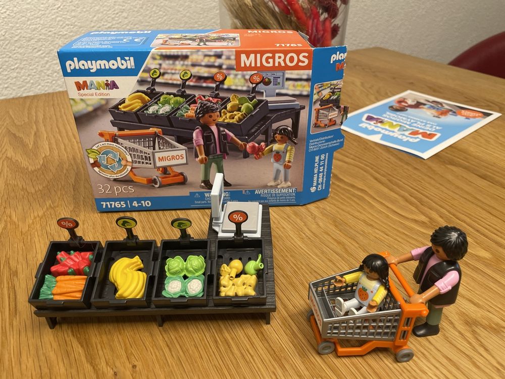 Playmobil Migros Mania neuf - fruits & légumes (Neu und