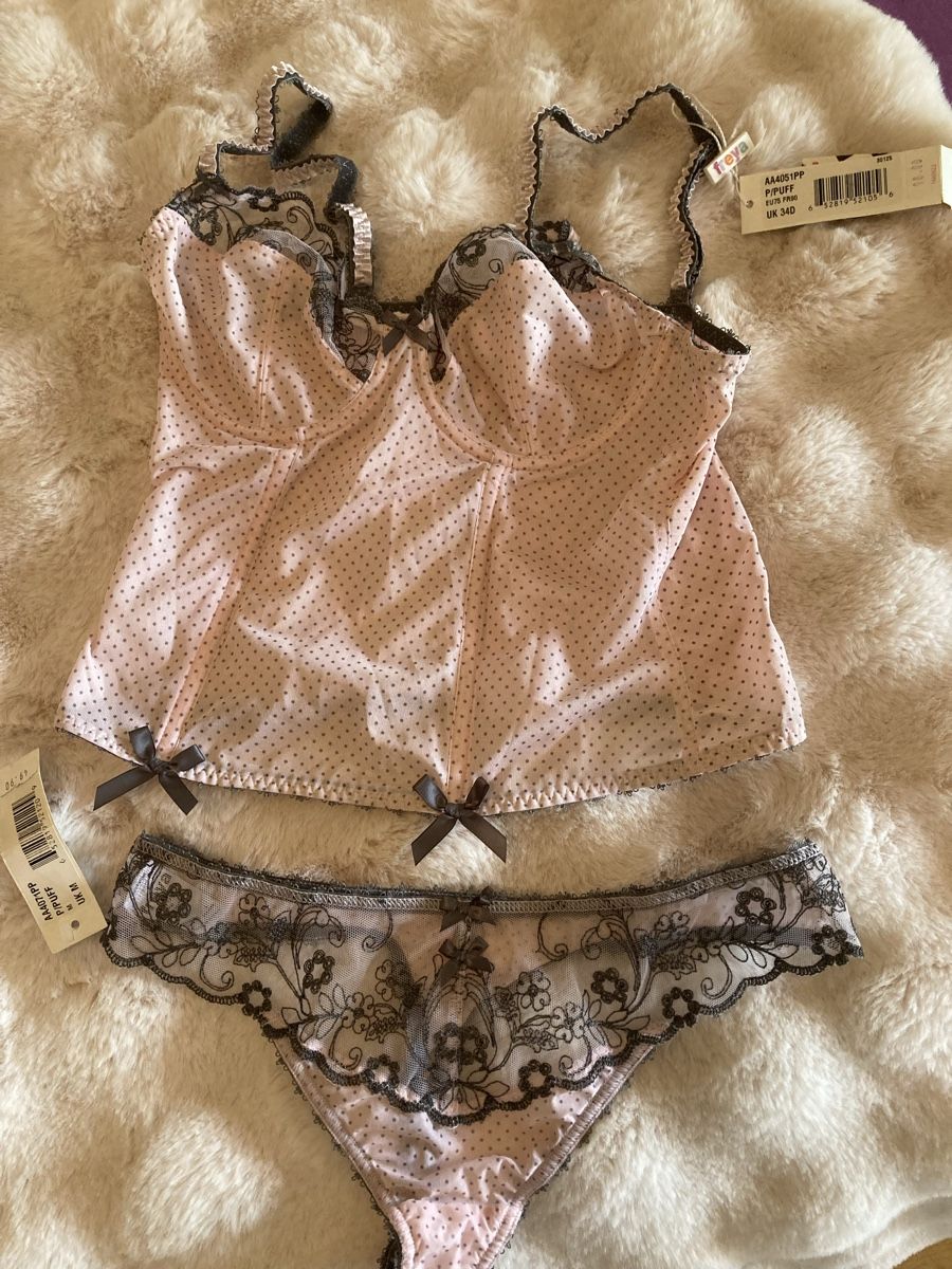 Altra biancheria intima: Korsage und String - neu – Nuovo e nell'imballaggio originale da Bern venduto da Aniba23