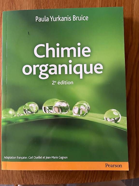 Libri: Chimie organique – Usato da Lausanne venduto da markidou
