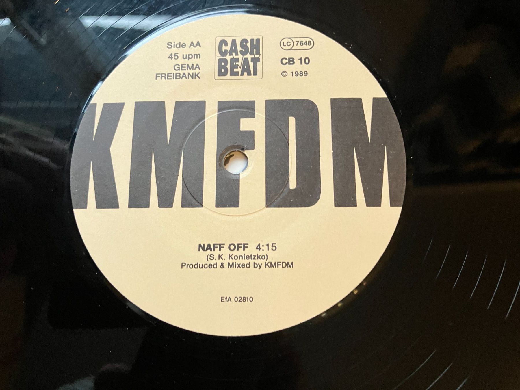 Dischi in vinile: KMFDM – Usato da Aarwangen venduto da Jukebox3 6