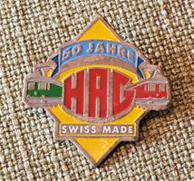 H340 - Pin 50 Jahre HAG Swiss Made