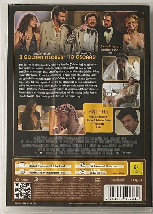Tutti i DVDs: American Hustle – Usato da Flums venduto da Asquillo 1