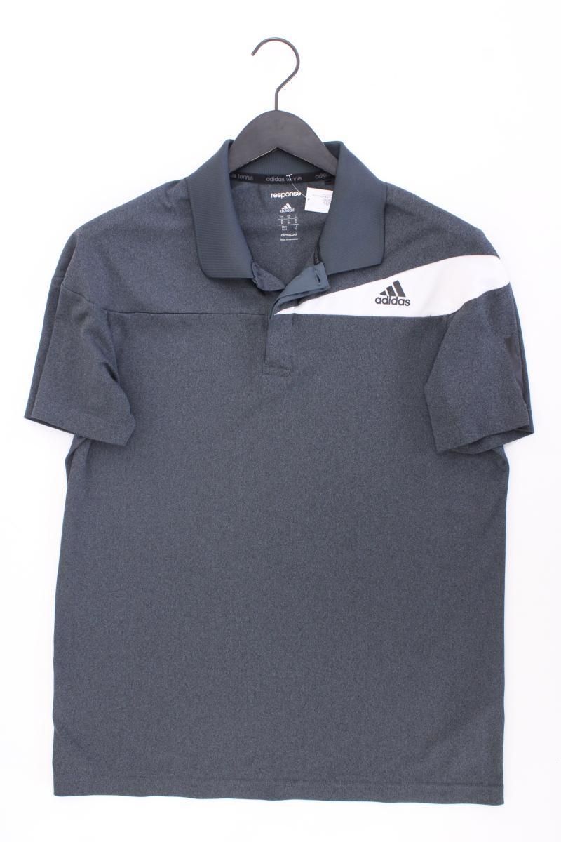 T-Shirts: Adidas Poloshirt Gr. M Kurzarm grau – Gebraucht aus Neustadt an der Waldnaab von SecondLifeFashion