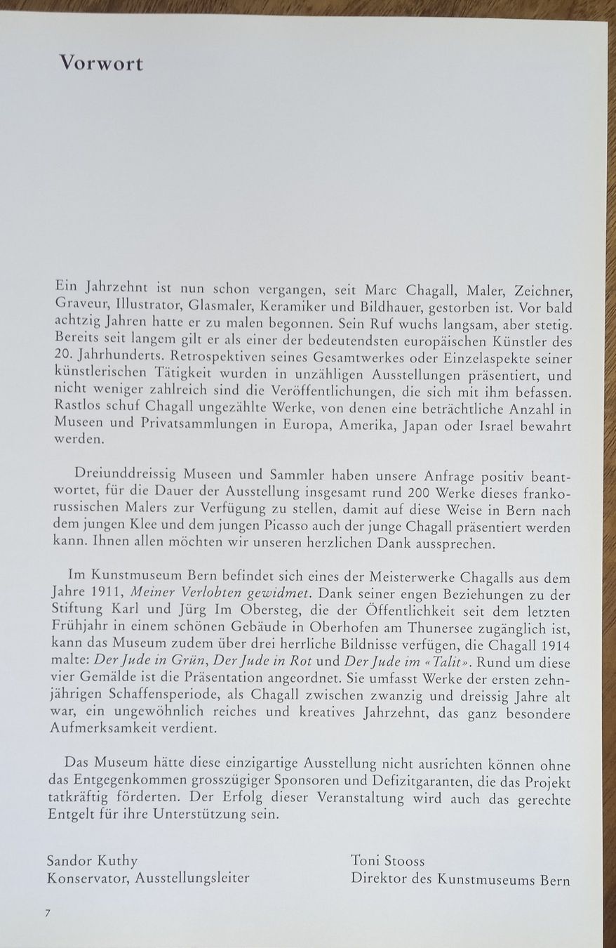 Libri: Kunstbuch  Marc Chagall 1907-1917 – Nuovo (secondo la descrizione) da Bern venduto da ballotenor 1