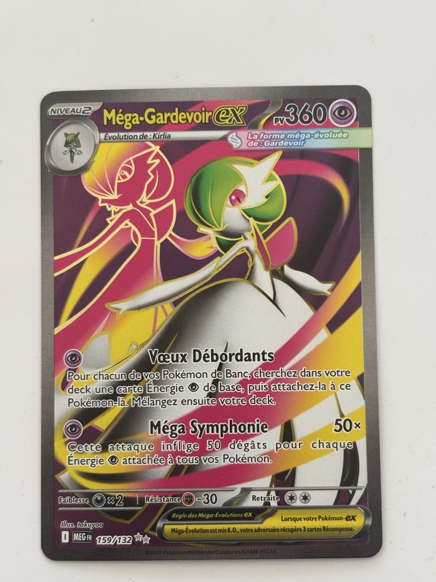 Pokémon Carte collezionabili: Carte Pokémon MEGA GARDEVOIR meg 159 fr – Nuovo (secondo la descrizione) da lausanne venduto da helderj