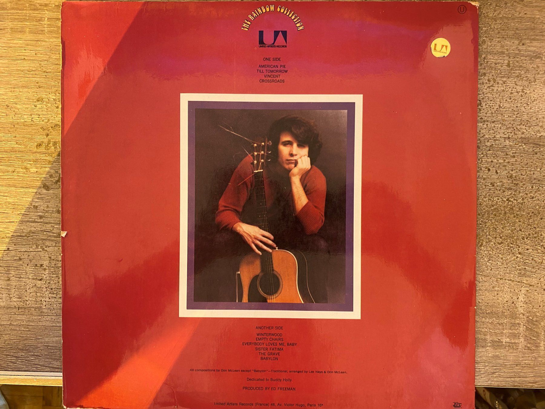 Dischi in vinile: DON Mc LEAN - American Pie – Usato da Clarens venduto da Surcouf91 1