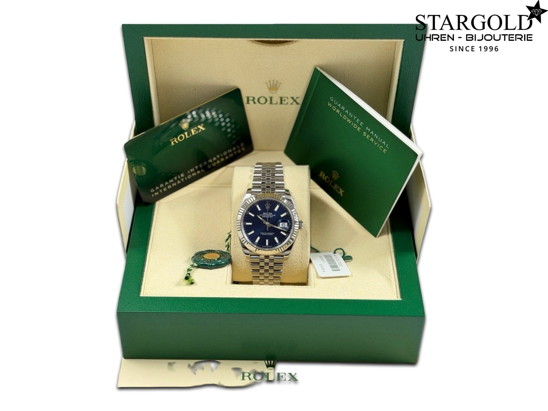 Rolex Uhren: Rolex Datejust 41 - 126334 - Blue Dial – Gebraucht aus Zürich von Stargold-Uhren 9