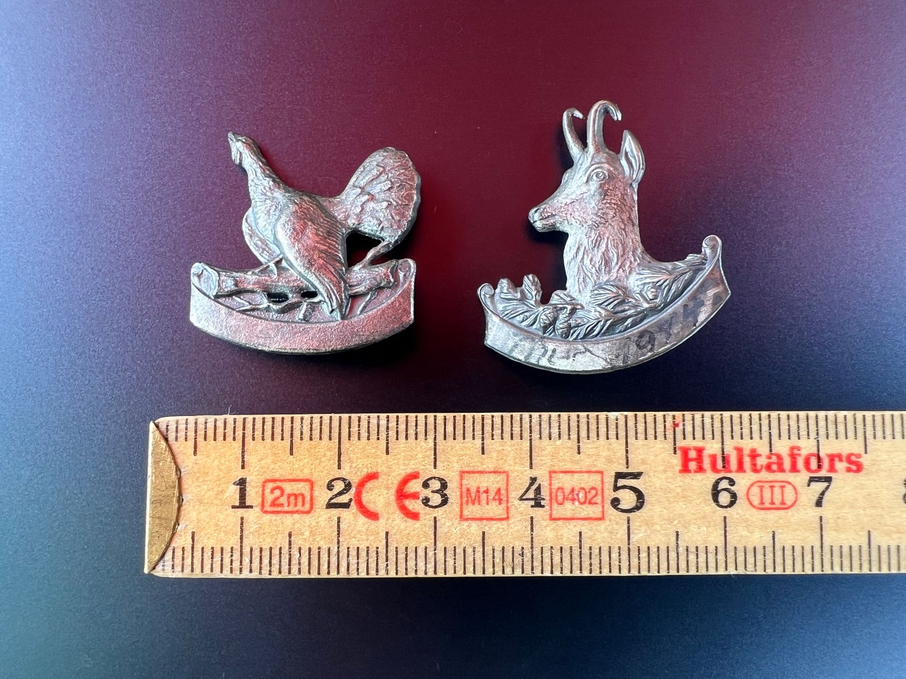 Broschen & Nadeln: Anstecker / Jagd / Fasan / Gemse: – Gebraucht aus Salavaux von Butzi99 5