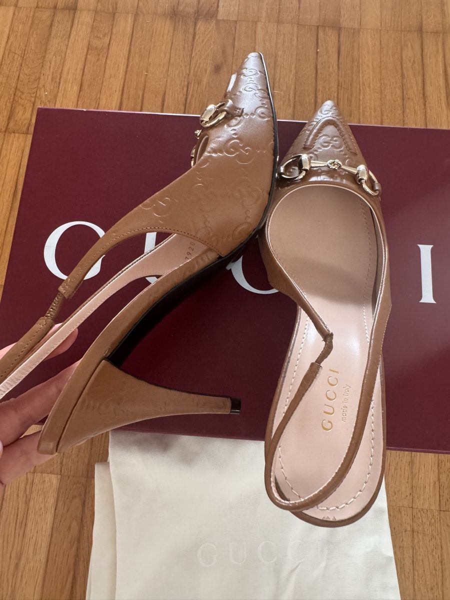 Gucci Scarpe da donna: Gucci horsebit slingback pump Schuhe Gr.38.5 – Nuovo e nell'imballaggio originale da Pfäffikon SZ venduto da EMMA0111 9