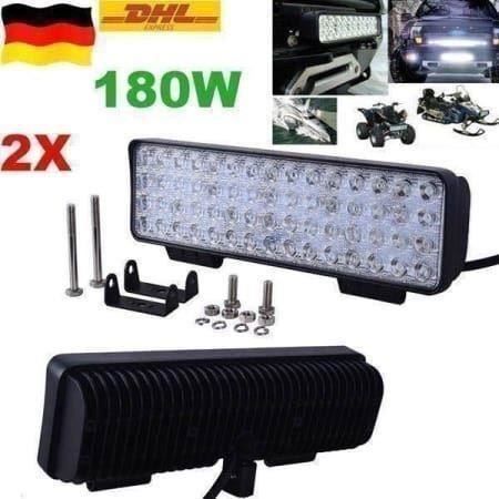 Fari: LED Scheinwerfer 2x 180watt cree – Nuovo e nell'imballaggio originale da Amriswil venduto da JaJa-Express