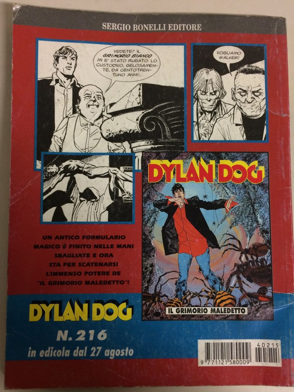 Fumetti: DYLAN DOG  # 215 IL POZZO DEGLI INGANNI Sergio Bonelli 2004 – Usato da Vezia venduto da Aquarius_Age 2