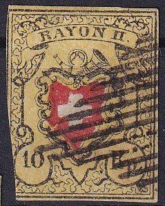 Tutti i francobolli: Rayon 16II, Stein D-RU, T15 – Usato da Samnaun-Compatsch venduto da Muckimu