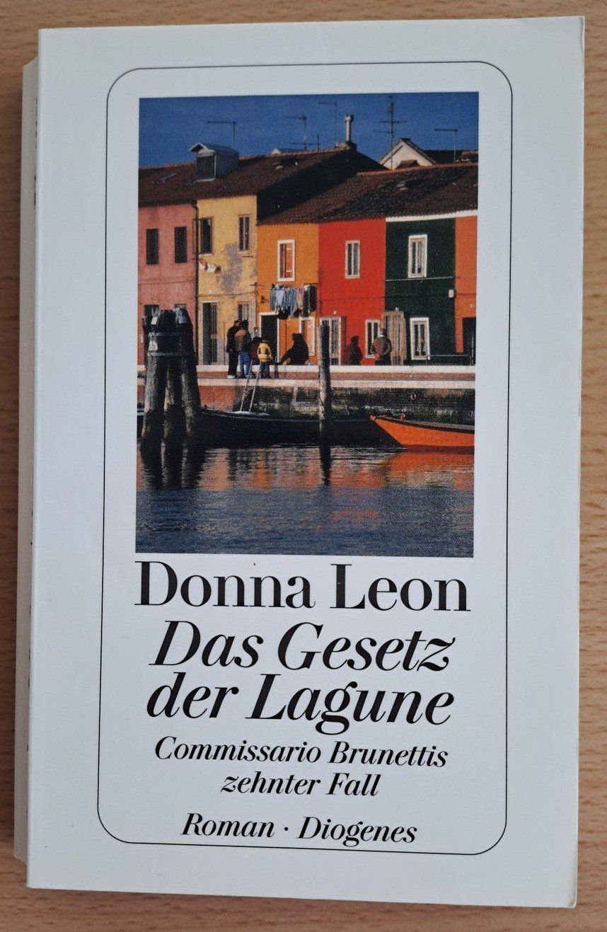 Libri: Donna Leon Das Gesetz der Lagune - Brunettis 10. Fall – Usato da Wettingen venduto da Licht08