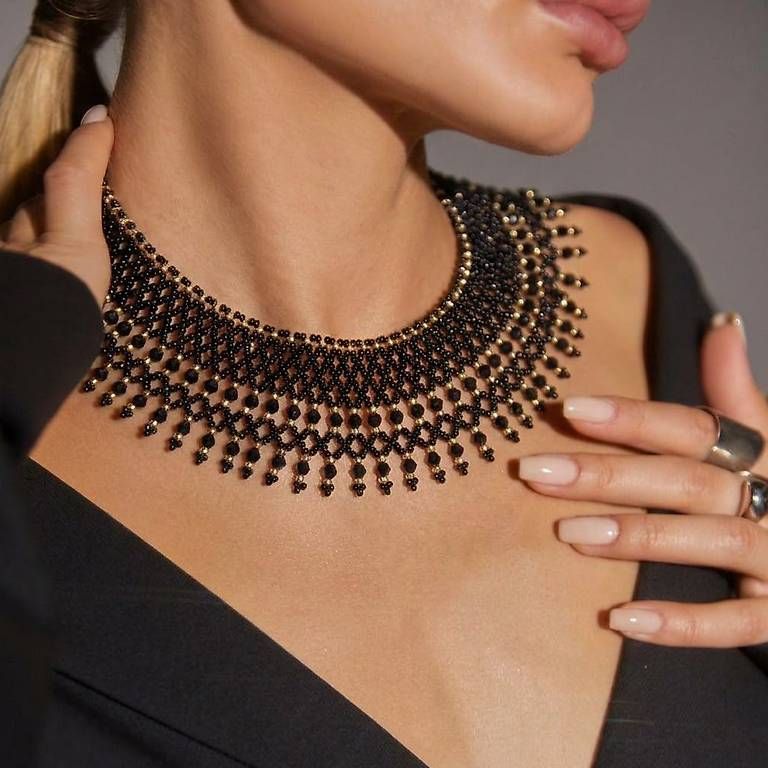 Catenine: Halskette Collier Perlen Handarbeit  – Nuovo e nell'imballaggio originale da Lommiswil venduto da ivc_zt7z