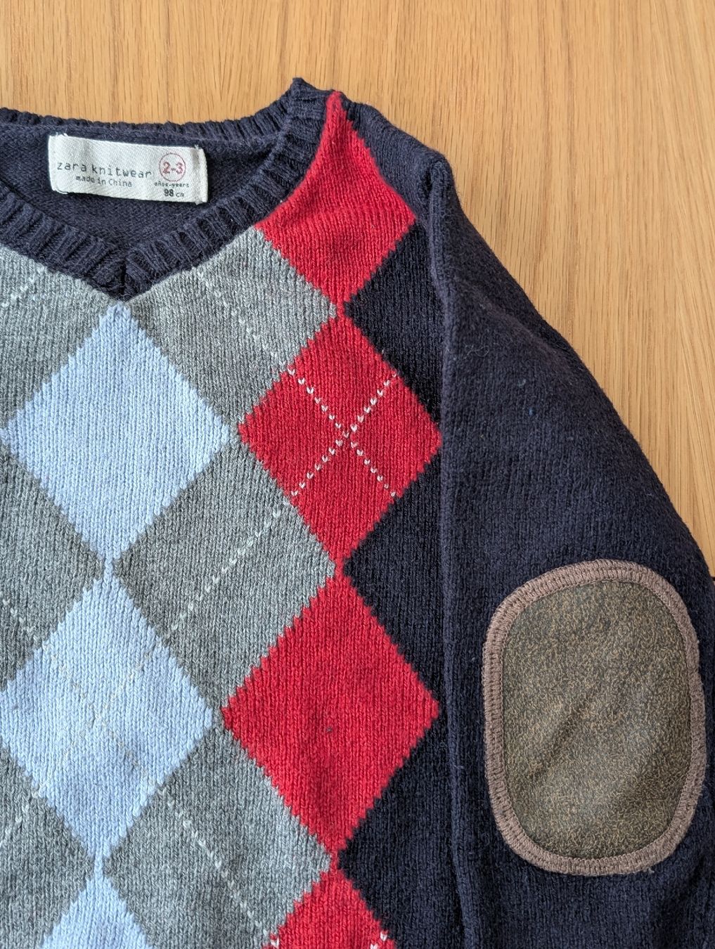 Zara Maglioni & Felpe: Zara Strickpullover, Gr. 86, argyle Muster – Usato da Basel venduto da an_v7yj 1