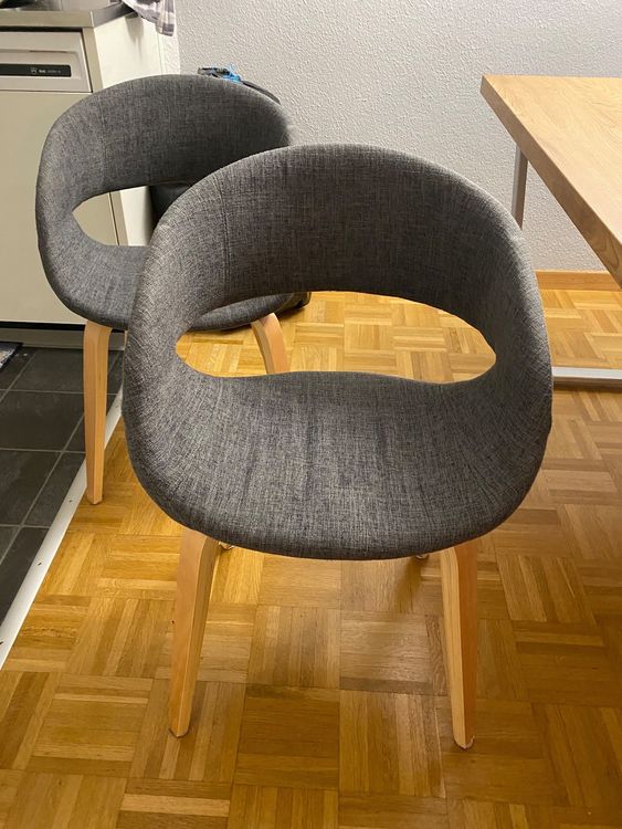 Esszimmerstühle JYSK grau Kaufen auf Ricardo