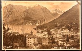 Alte Ansichtskarte Lugano-Paradiso, Ditta G. Mayr, Rarität