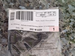 Reissverschluss 40cm schwarz