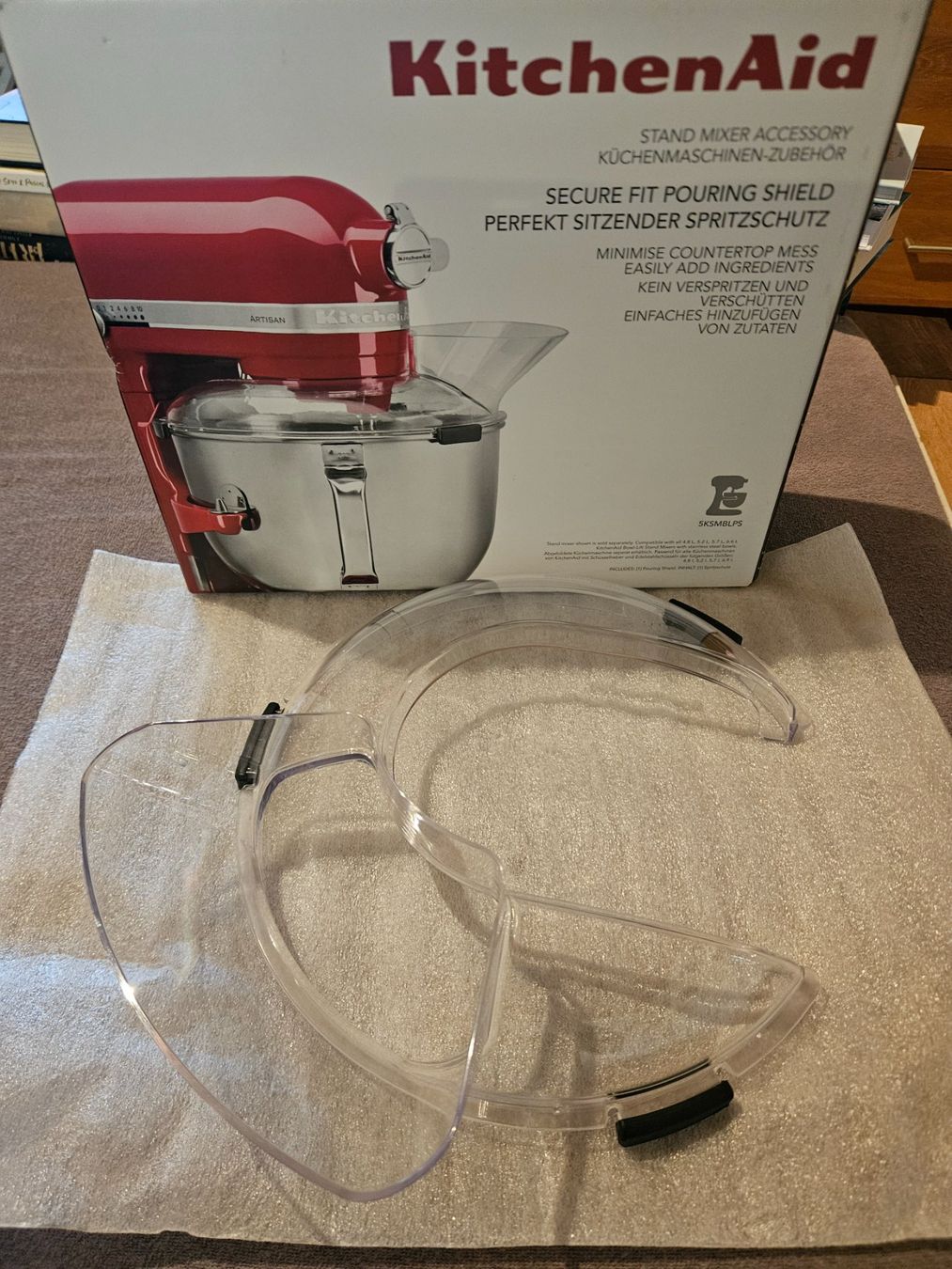 Kitchenaid Elettrodomestici da cucina: KitchenAid Spritzschutz – Nuovo e nell'imballaggio originale da Madiswil venduto da Rilona 1