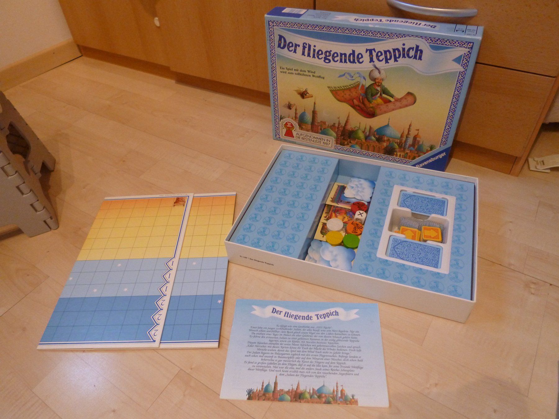 Ravensburger Giochi: Der fliegende Teppich - Ravensburger Spiel – Usato da Dättlikon venduto da Mamakuga 1