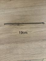 Edelstahl Armkette, neuwertig, 19 cm lang