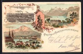 Litho Luzern /Vierwaldstättersee, Teila