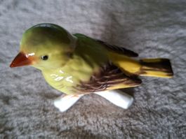 Goebel Porzellan Vogel Grünfink sehr gut erhalten