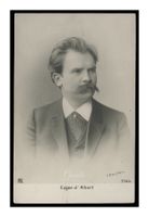 EUGEN D’ALBERT - 1900 "Pianiste Compositeur" Berlin