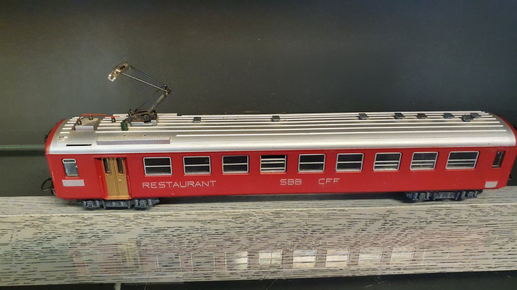Hag Modellini di ferrovie: HAG:AC: SBB SPEISEWAGEN ROT – Usato da Biglen venduto da taunus82