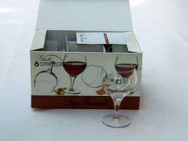 6 Luigi Bormioli Rotweingläser Giotto – NEU & OVP (Set 1)