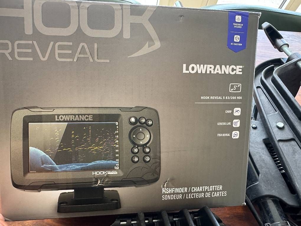 Zubehör: Lowrance Hook 5 Echolot/Fishfinder, Komplettset – Gebraucht aus Adlikon b. Andelfingen von t-san 4