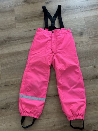 H&M Skihose pink Grösse 116 gebraucht, aber gut