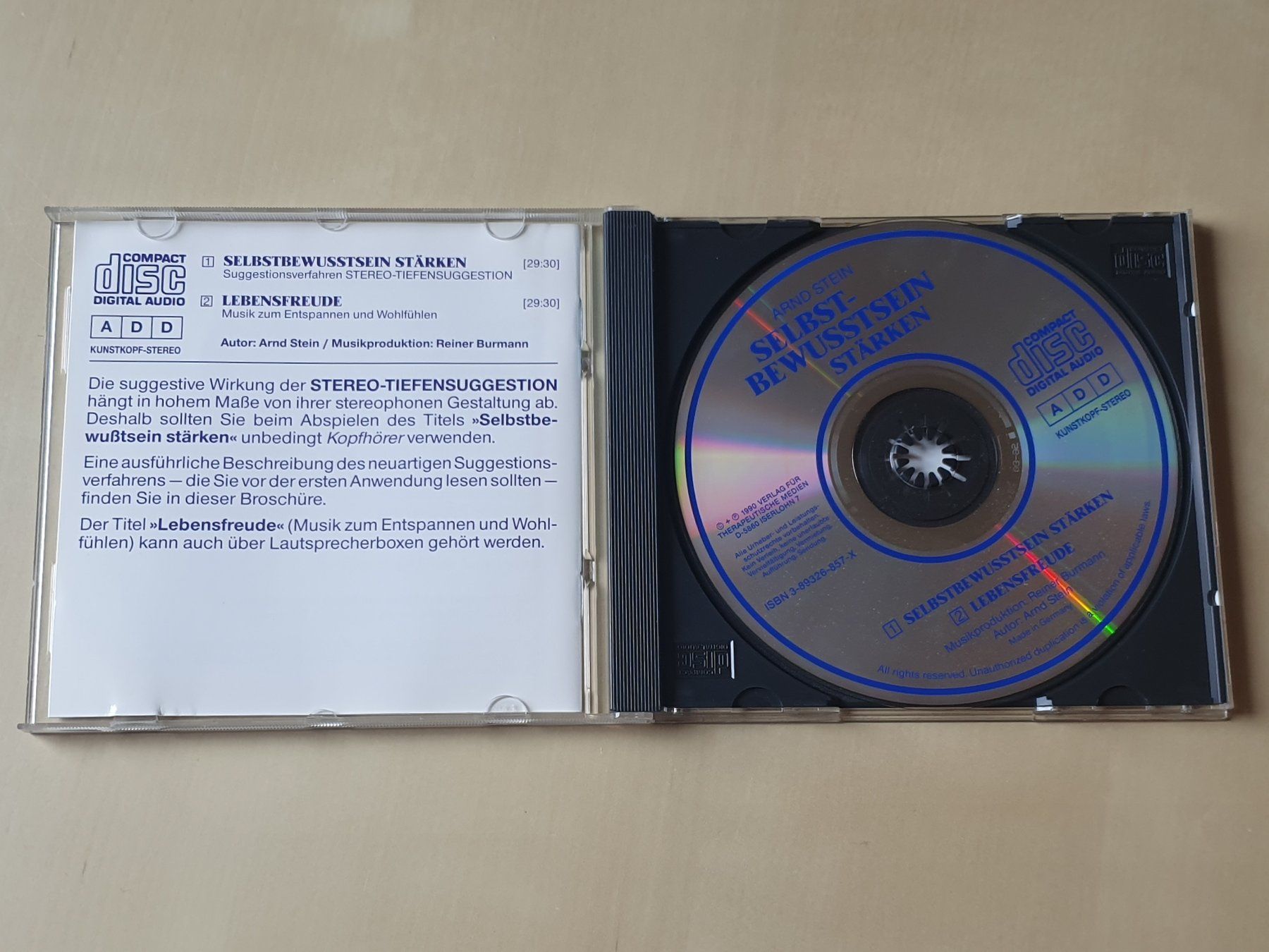 CD: Arnd Stein Selbstbewusstsein stärken – Usato da Stansstad venduto da collectorsshop 2