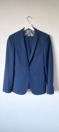 Eleganter Herrenanzug Marke VIGGO Farbe Königsblau Gr. 30/36