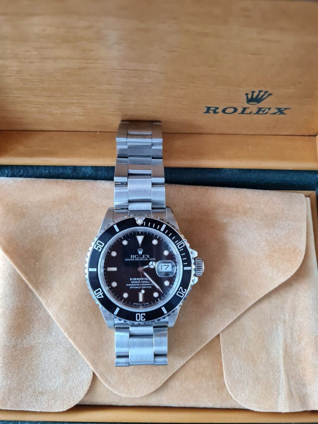 Rolex Orologi: Rolex Submariner Date 16800 Full Set – Usato da Sursee venduto da watch-hunter13 3