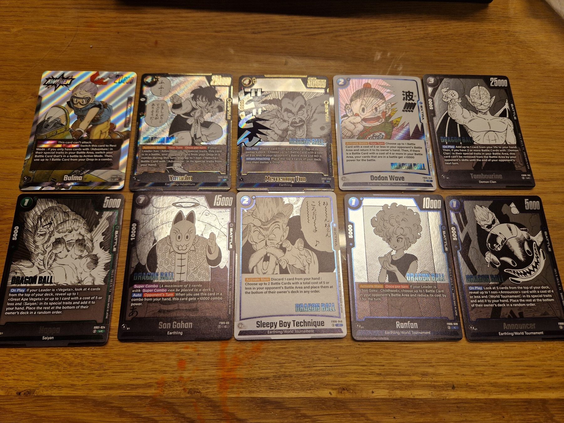 Dragon Ball Fusion World: SR/Holo Lot SB01/SB02 - Selten! (Gebraucht ...