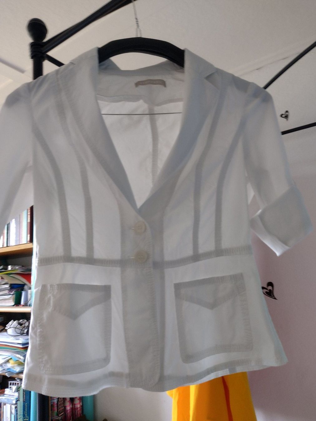 Stefanel Camicette: Original Stefanel Hemd/Bluse/Blazer weiss NEU – Nuovo (secondo la descrizione) da Stadel venduto da Chanel_5