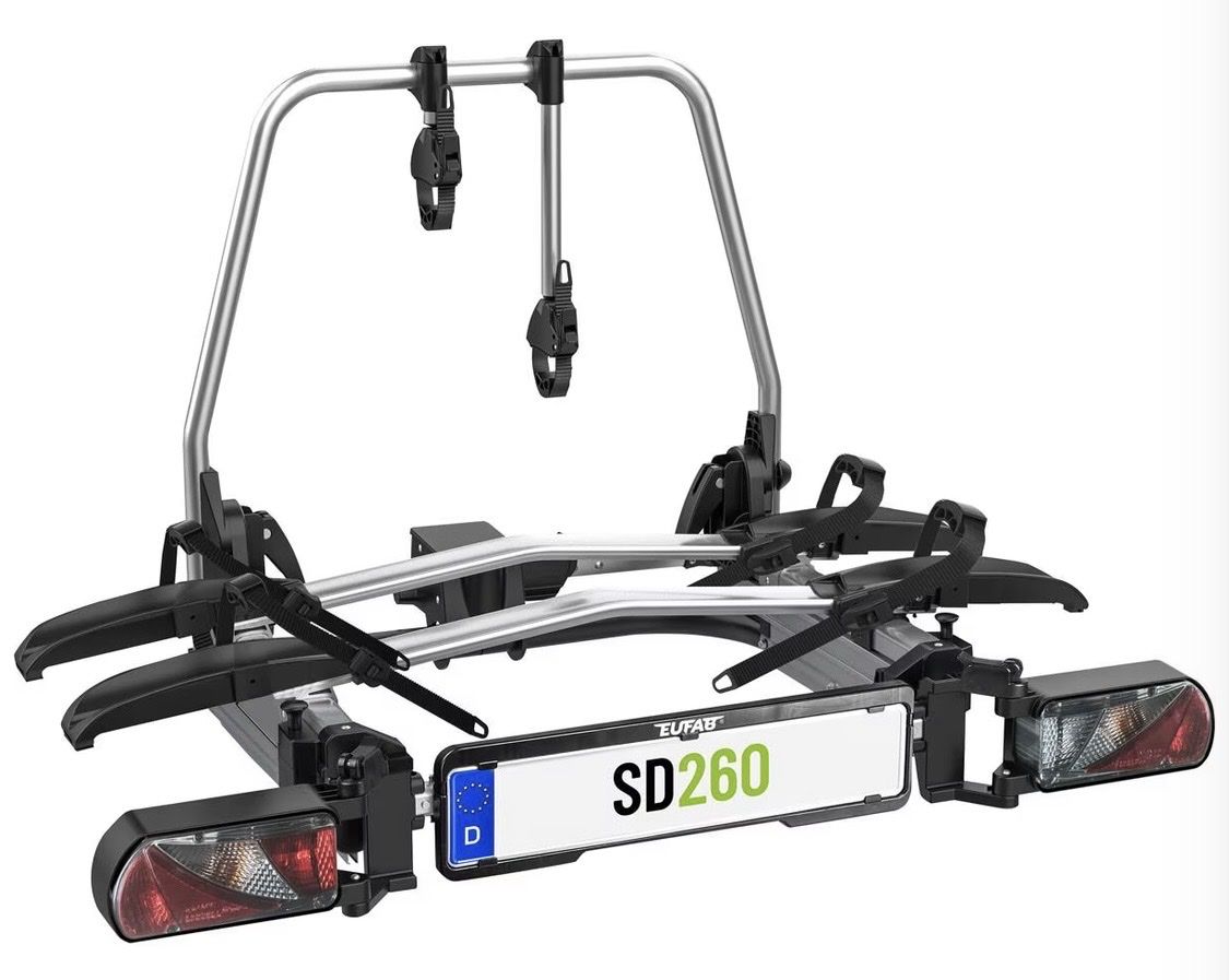 Balken: Fahrradträger Eufab SD260 Anhängerkupplung – Gebraucht aus Basel von spikelie