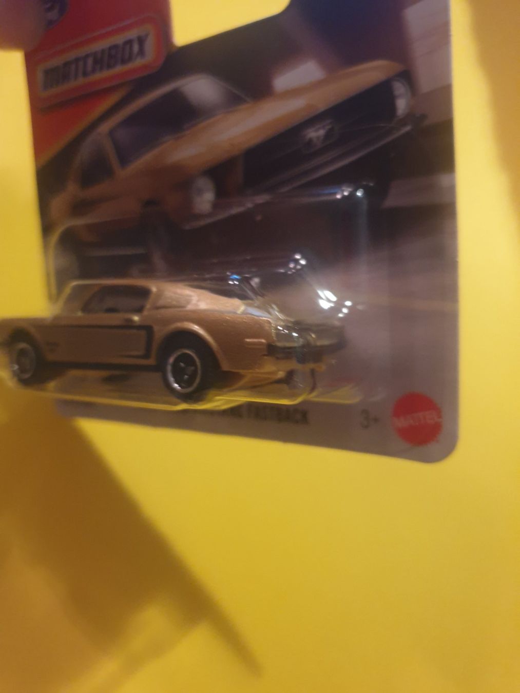 Matchbox Modellini d'auto: Matchbox 1968 FORD MUSTANG FASTBACK – Nuovo e nell'imballaggio originale da Oftringen venduto da Rotor 6
