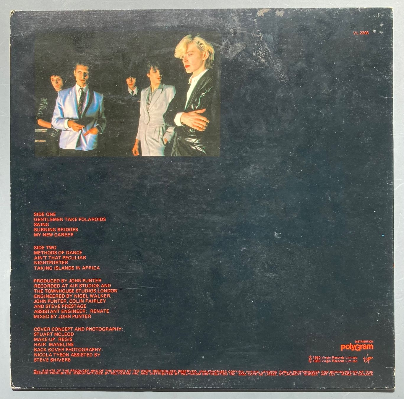Dischi in vinile: JAPAN - GENTLEMEN TAKE POLAROIDS – Usato da Poliez-Pittet venduto da Newtown-Records 1
