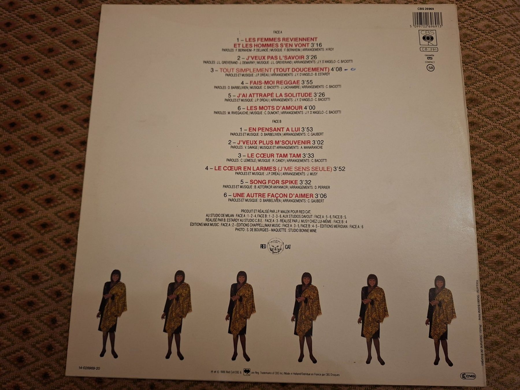 Dischi in vinile: French Pop LP - Bibie - Signed! – Usato da Bernex venduto da Wannabehasbeen01 2